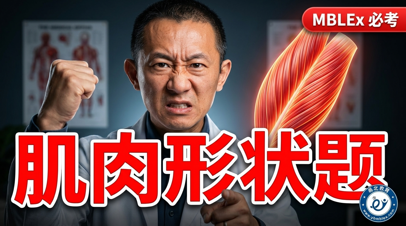 肌肉形状：3招破解按摩联邦考试运动学图片题拿分盲区