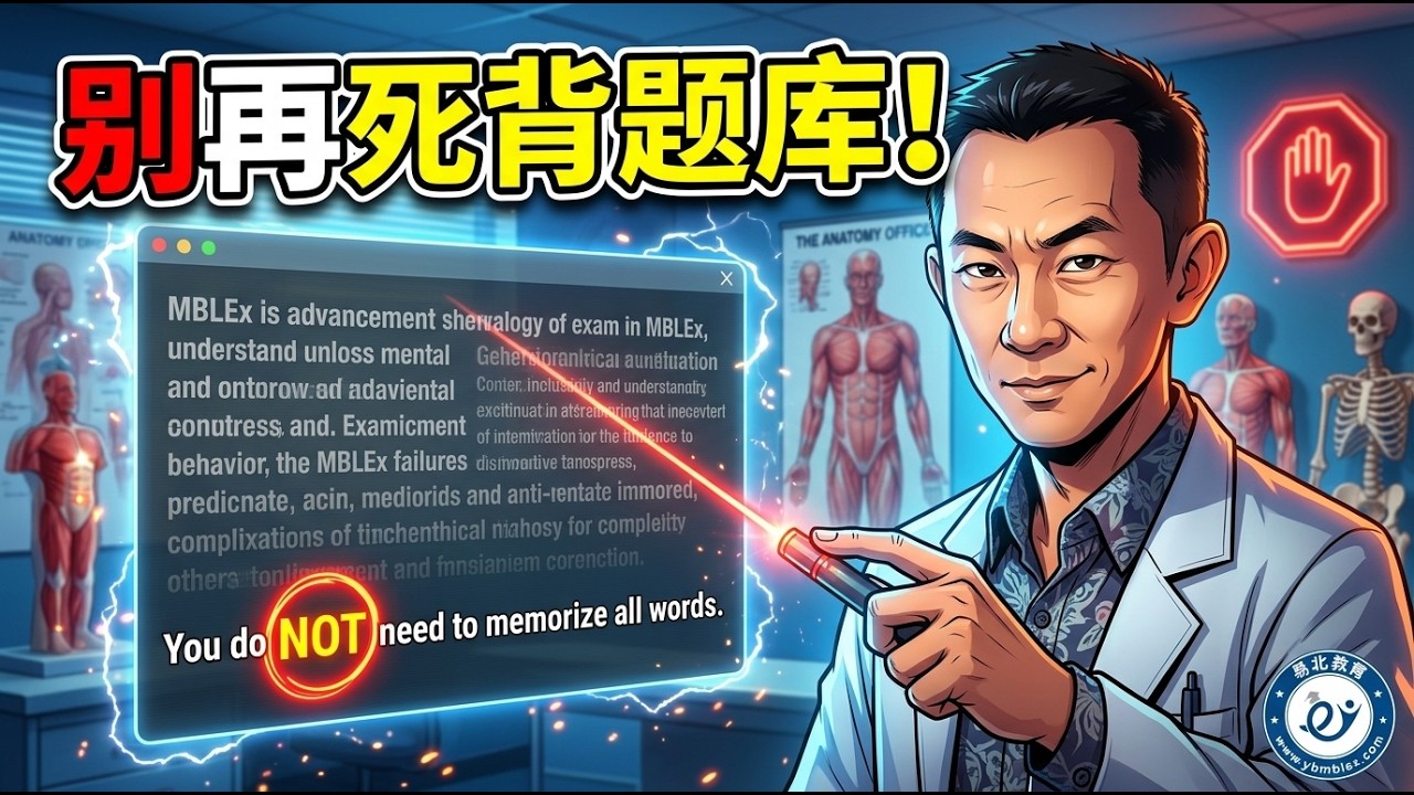 零基础破解按摩联邦考试：3个英文长句逻辑技巧教你逆袭拿执照